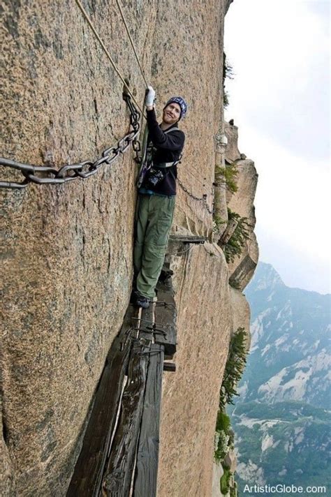 L Amour Du Risque Chemin Le Long De La Falaise Cliff Path