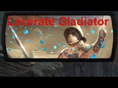 Lacerate Gladiator Build Update Poe Youtube