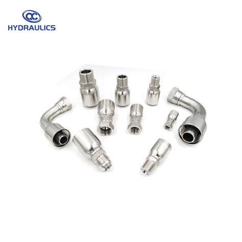 Stainless Steel Hydraulic Fittings Jic Npt Bsp Metric Din Hose Fittings