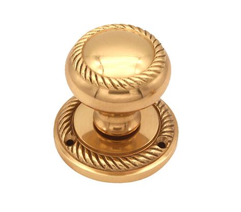 Spira Brass Georgian Mortice Door Knob 60mm Polished Brass Sb2119pb Sold In Pairs