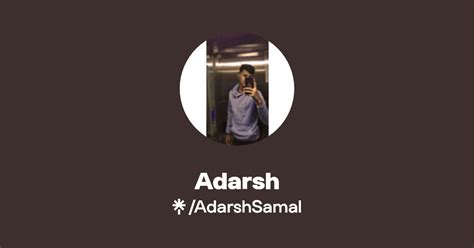 Adarsh Instagram Facebook Linktree