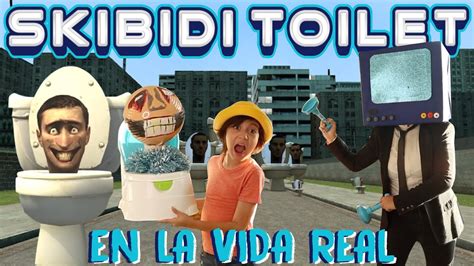 Construyo Mi Skibidi Toilet En La Vida Real Youtube