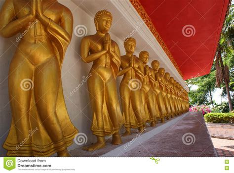 Buddha Wat Bang Riang In Phang Nga Province Thailand Stock Photo