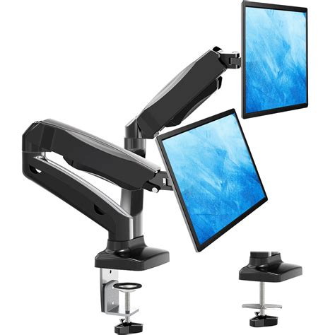 Mountup Dual Monitor Stand Fully Adjustable Gas Spring Dual Monitor