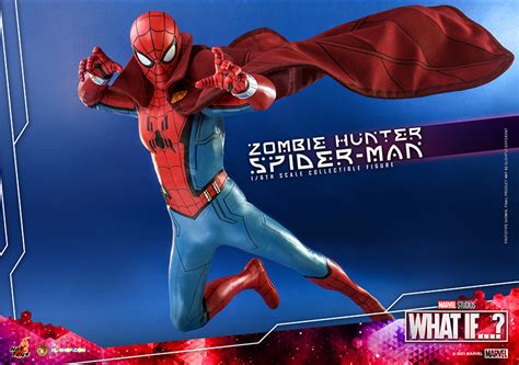 Hot Toys Tms What If Th Scale Zombie Hunter Spider Man Collectible Figure
