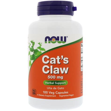 Cat's Claw, Кошачий Коготь 500 мг - 100 капсул купить в Москве ...