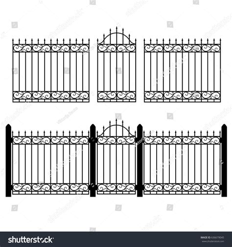 2,182 Metal Fence Clip Art Images, Stock Photos, 3D objects, & Vectors ...