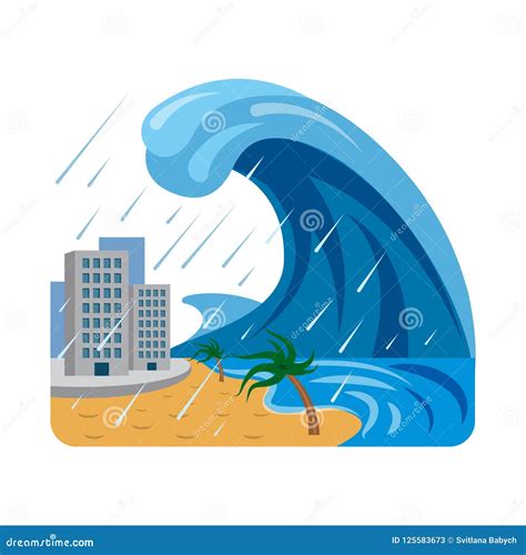 Vector Design Of Natural And Disaster Logo Set Of Natural And Risk