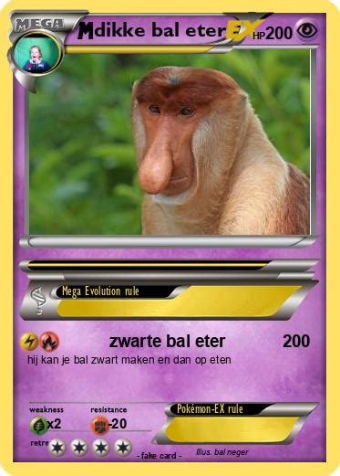 Pokémon dikke bal eter zwarte bal eter My Pokemon Card