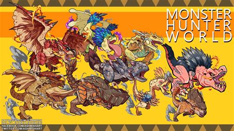 Cool MHW Background : r/MonsterHunter