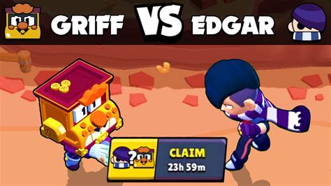 GRIFF Vs EDGAR GIFT BRAWLERS 1 Vs 1 Brawl Stars YouTube