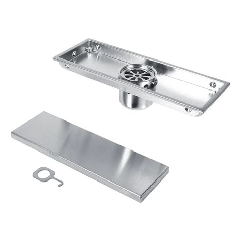 Stainless Linear Shower Floor Drains Vessel Sink Drain Floor Drains