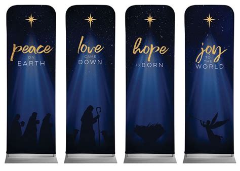 Christmas Star Hope Is Born Advent Set Banner Outreach Christmas