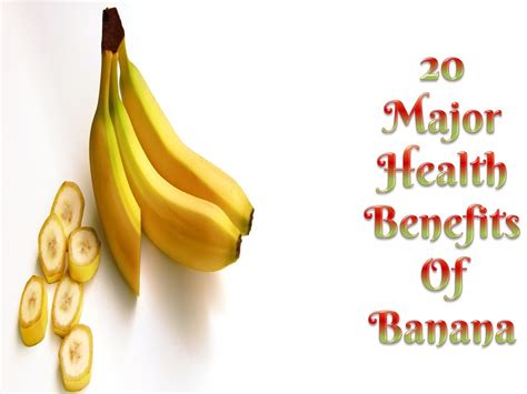 20 Major Health Benefits Of Banana Youtube