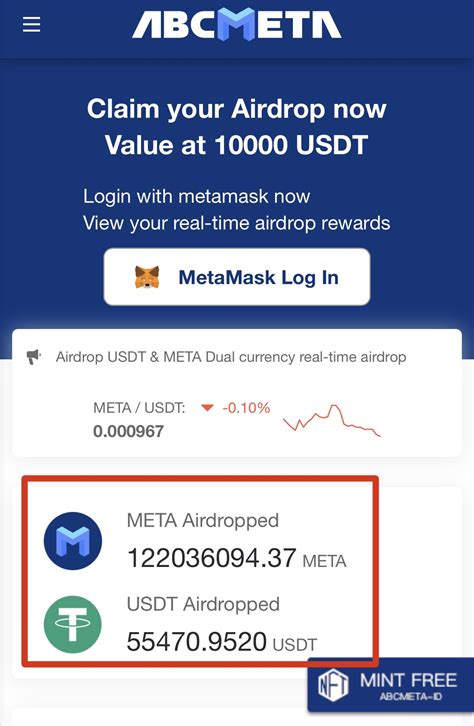 Abcmeta On Twitter Airdrop Up To Now Usdt Meta