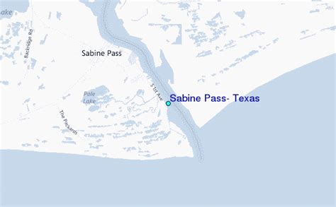 Sabine Pass Texas Tide Station Location Guide