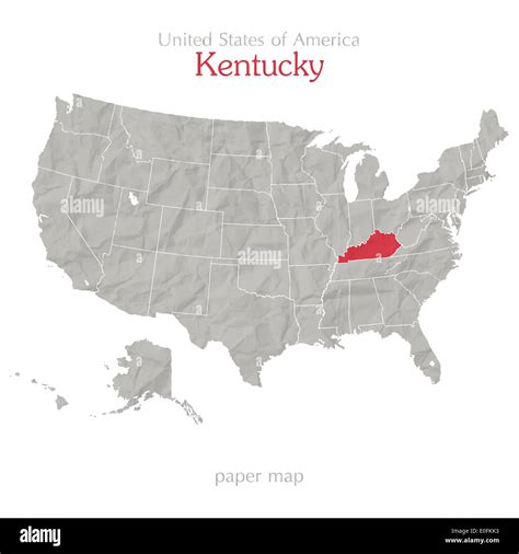 Where Is Kentucky On The United States Map