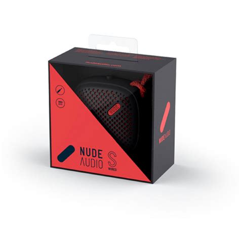 Nude Move Small Mm Universal Wired Speaker Black Coral At Gear Music