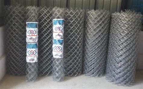 30gsm Galvanized Iron Chain Link Fence Wire Diameter 25 Mm Height 5 Feet At Rs 102kg In