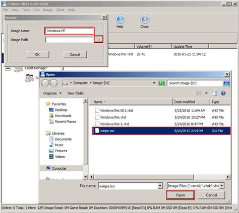 Boot Winpe Based Iso Files Like Boot Image Using Ccboot Ccboot Old