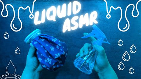 Asmr Liquid Sounds Triggers Shaking Lid Sounds Spray And More Youtube