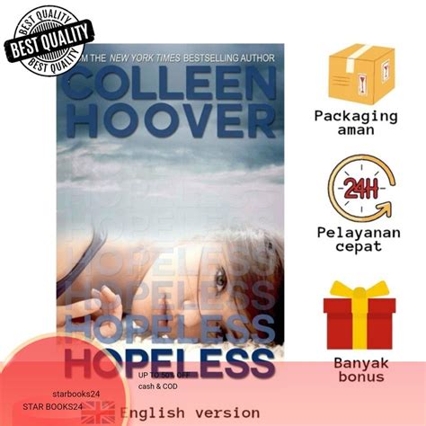 Jual Buku Hopeless Hopeless By Colleen Hoover Shopee Indonesia