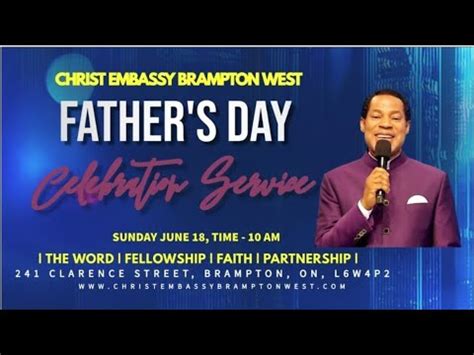 Christ Embassy Brampton West Sunday Service May Th