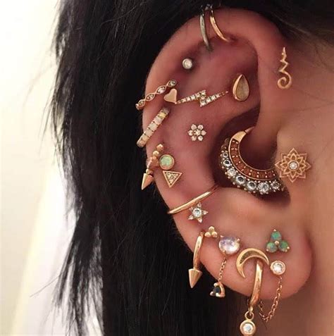 Different Types of Ear Piercings – Pierced