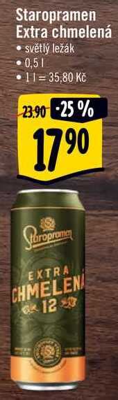 Staropramen Sv Tl Le K L V Akci Akcniceny Cz