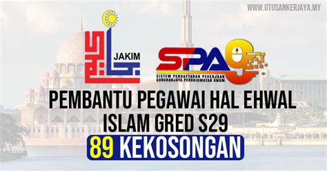 Spa Buka Jawatan Kosong Terkini Pembantu Pegawai Hal Ehwal Islam