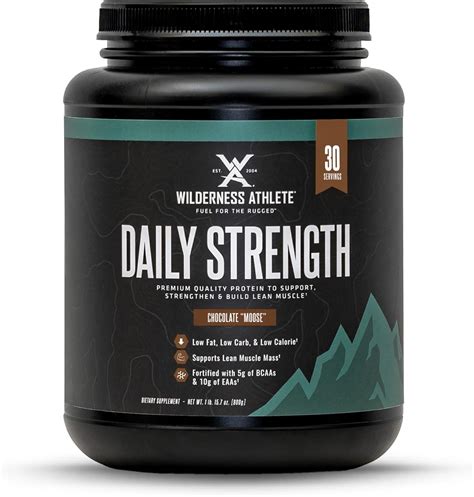 Amazon Wilderness Athlete Daily Strength Premium Protein Whey