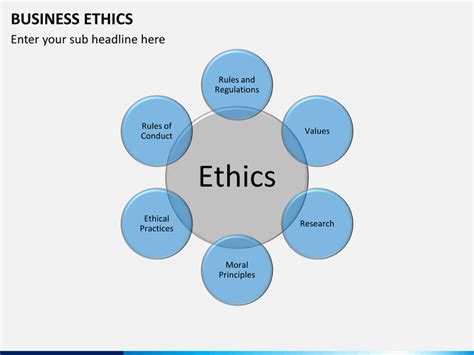 Business Ethics PowerPoint Template SketchBubble