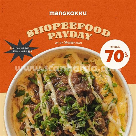 Promo Mangkokku Shopeefood Payday Diskon Hingga Scanharga