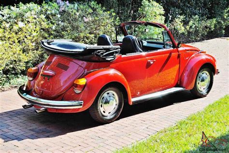 Simply As New 1973 Volkswagen Beetle Convertible 1600cc Fully Restored