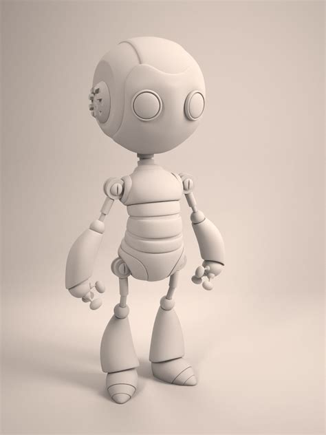 Robot 3D Model $44 - .max .fbx .obj - Free3D