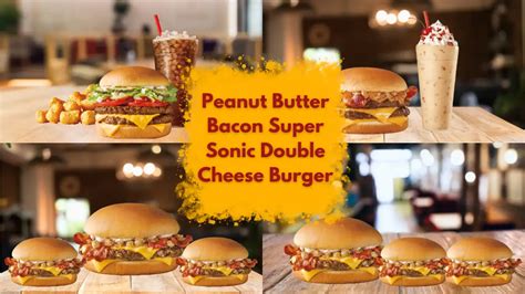 Unveiling The Sonics Peanut Butter Bacon Supersonic Double