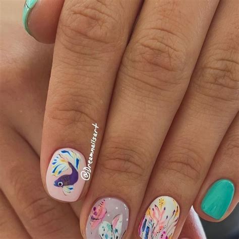 Dream Nails Art⭐️ On Instagram 🐠 Nail Art Dream Nails Nails