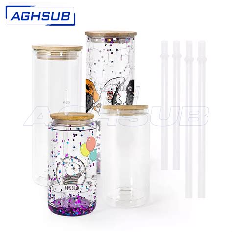 Double Wall Sublimation Snow Globe Glass