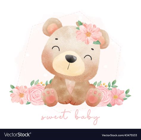 Cute Images Of Teddy Bears With Flowers