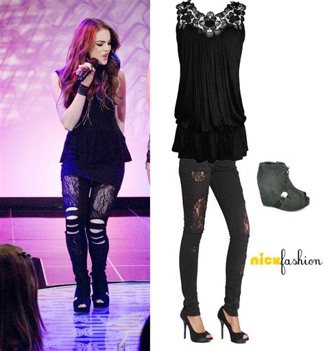 Nick Fashion Jade West Elizabeth Gillies Victorious