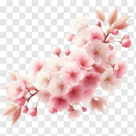 Sakura Petals Background Sakura Petals Petal Png Transparent Image