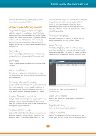 Epicor Supply Chain Management PDF