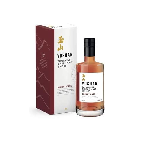 Whisky Yushan Single Malt Sherry Cask Origine Taïwan 50cl Achat