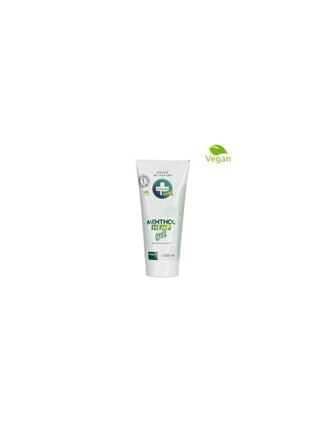 Annabis menthol Gel de cáñamo natural y vegano para alivio y masaje