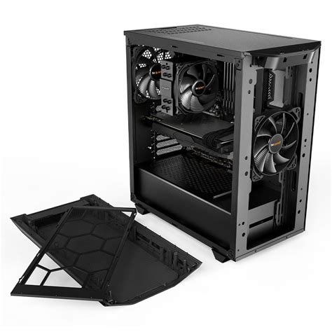 Be Quiet Pure Base 500 Tempered Glass Mid Tower ATX Case Black