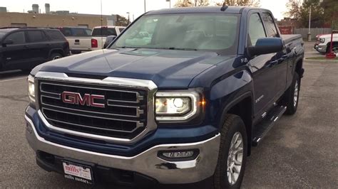 2018 GMC Sierra 1500 SLE 4WD Double Cab Duel Zone Climate Blue Oshawa