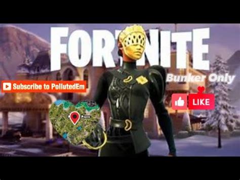 Fortnite Bunker Only Challenge Youtube