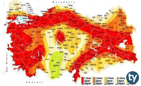 Deprem Riski En D K Ve En Y Ksek Ller Tercihini Yap