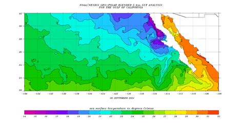 Sea Surface Temperature Sst Contour Charts Office Of Satellite And Product Operations