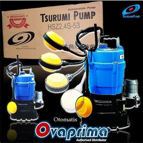 Jual Tsurumi Hsz S Pompa Celup Otomatis Air Bersih Kotor Shopee